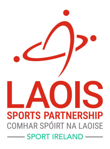Laois Sports Partnership logo with white background