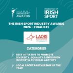 Poster - Irish sport industry award finalists in 2 categories