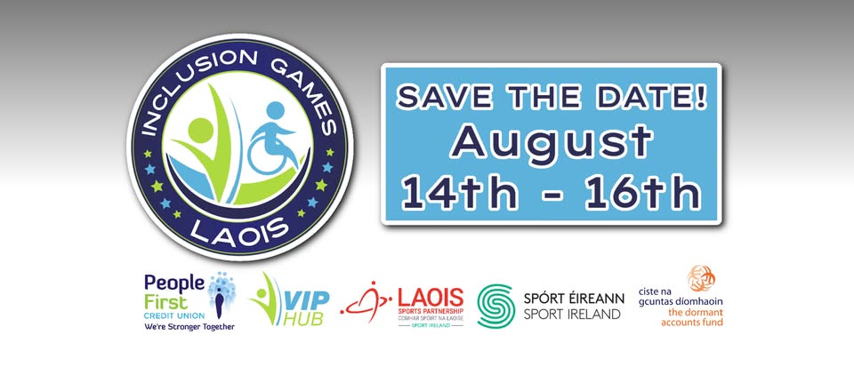 Inclusion Games save the date poster August 14- 16 2026