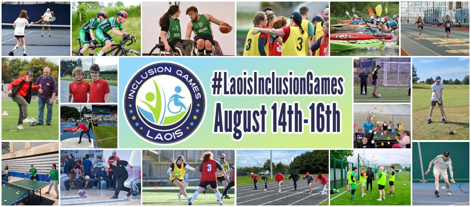 Laois Inclusion Games 2026 Poster click link below for more details