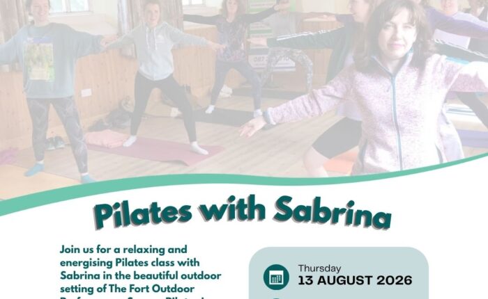 Poster Image - Pilates with Sabrina, more information below