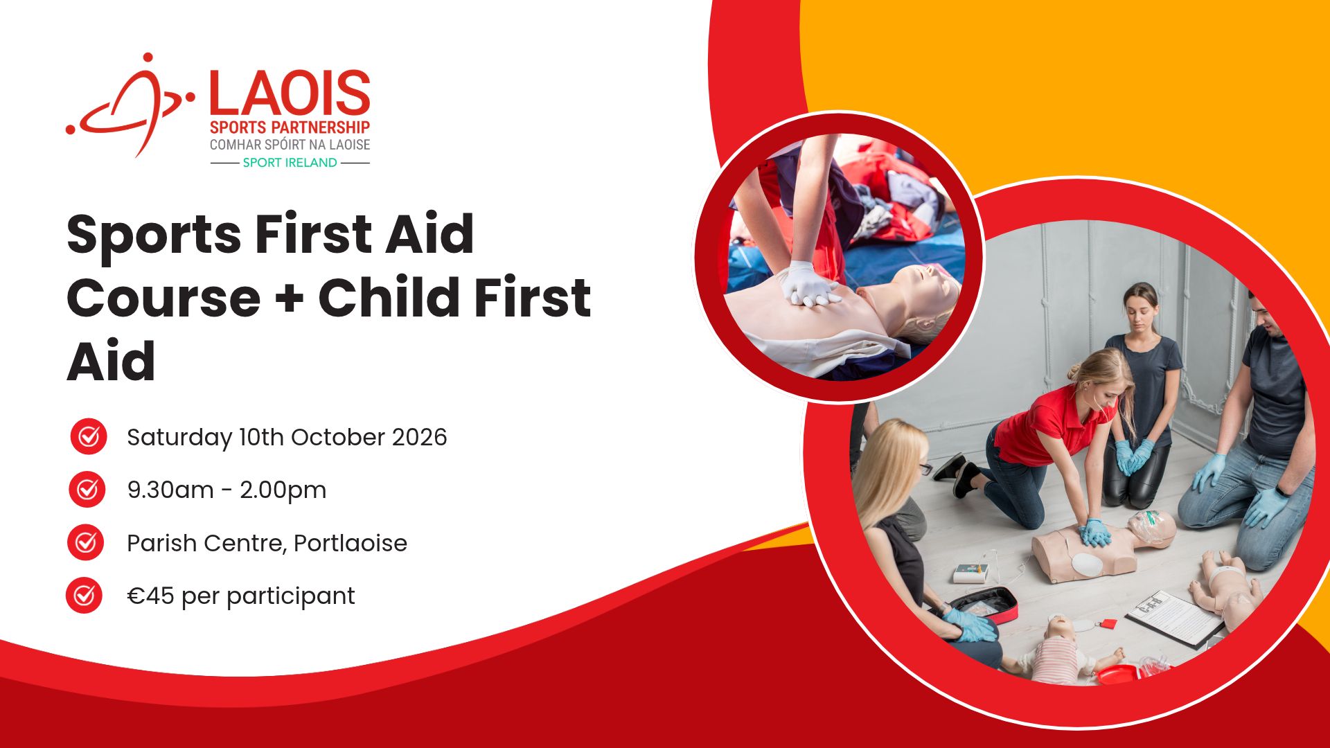 Sports First Aid Poster - More details below